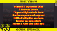 ✊  MANIFESTATION #55 📣 Boycott de la Rentrée Scolaire 2021 au Rectorat de Toulouse 📌 Toulouse 👤 JL Ametller 📆 […] by AKINA