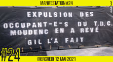 ✊  MANIFESTATION #24 📣 Expulsion de l'occupation du Théâtre de la cité 📌 Toulouse 👤 JL Ametller 📆 12-05-2021 by AKINA