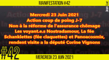 ✊  MANIFESTATION #42 📣 Non à la réforme de l'assurance chômage 📌 Toulouse 👤 JL Ametller 📆 23-06-2021 by AKINA