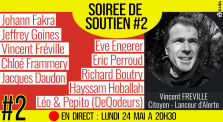 🗂 SOIRÉE DE SOUTIEN #2 📕 Soutien à Vincent FRÉVILLE 👨‍👩‍👧‍👦 15 participants 📆 24-05-2021 by AKINA