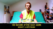 100 Raisons d'être Gilet Jaune : Raison #2 : Le Dette Publique by AKINA